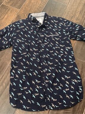 NWOT Craft+Flow Voyage Boys Camp Shirt
